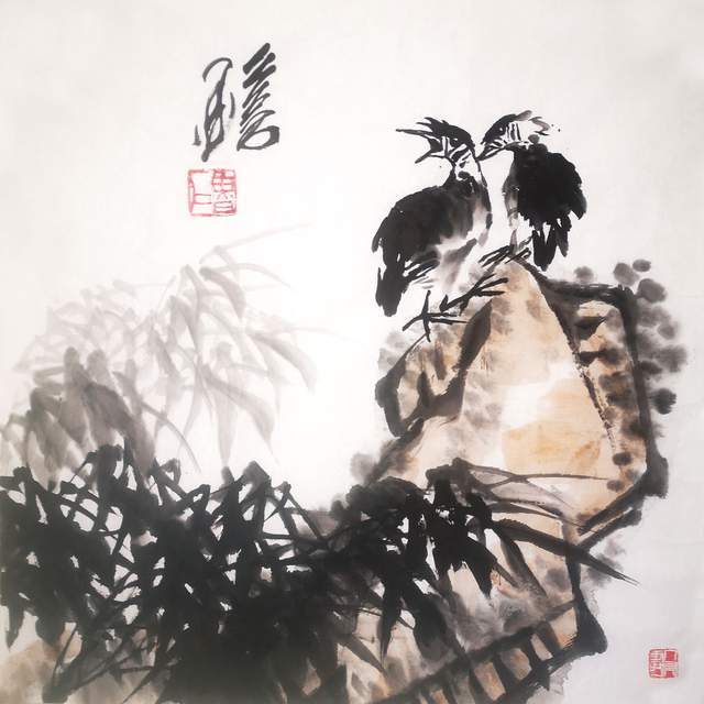 鲁石|中国当代美术出版社推荐：鲁石书画作品