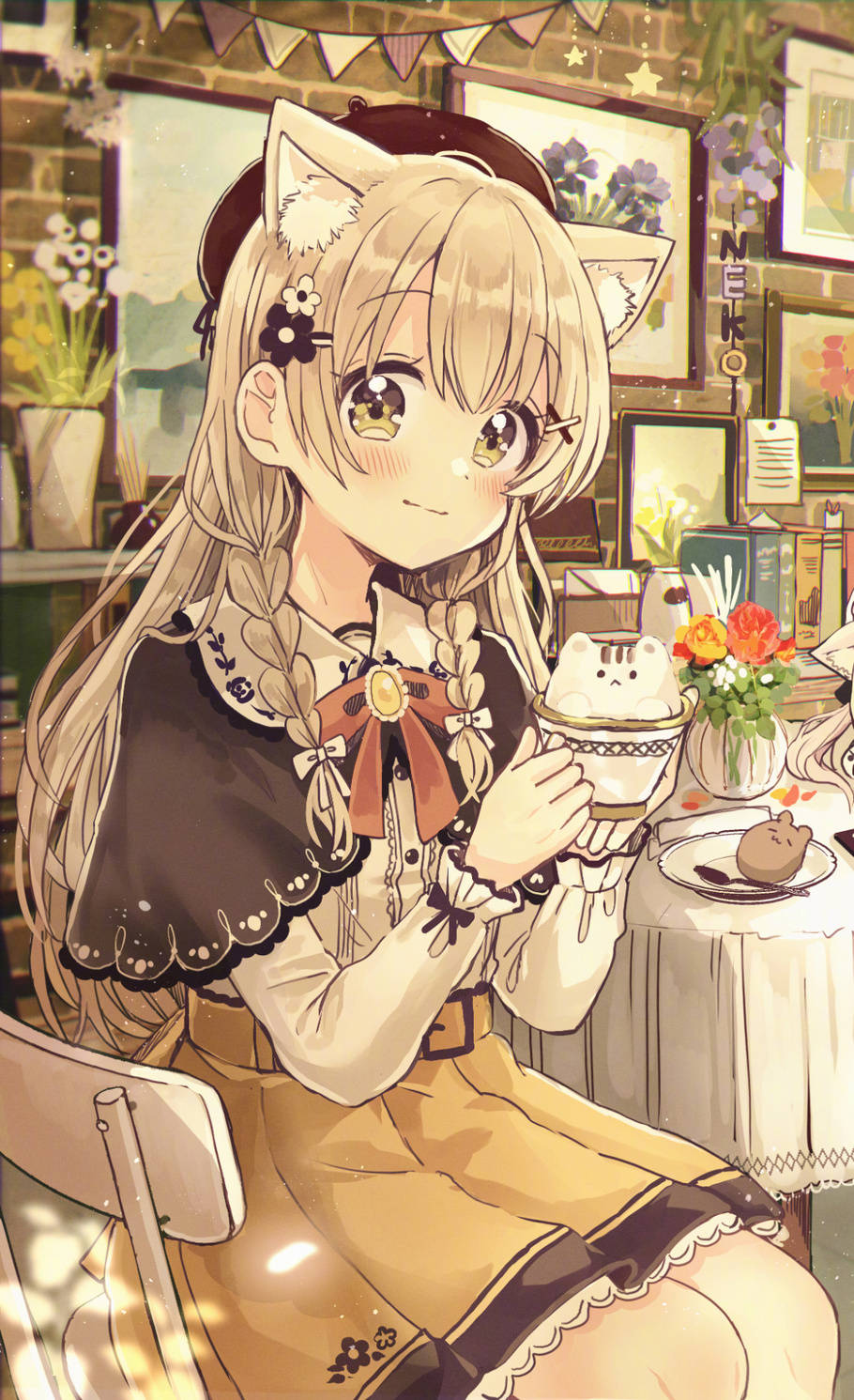 sakura_oriko)的一组可爱风格的二次元少女漫画艺术作品