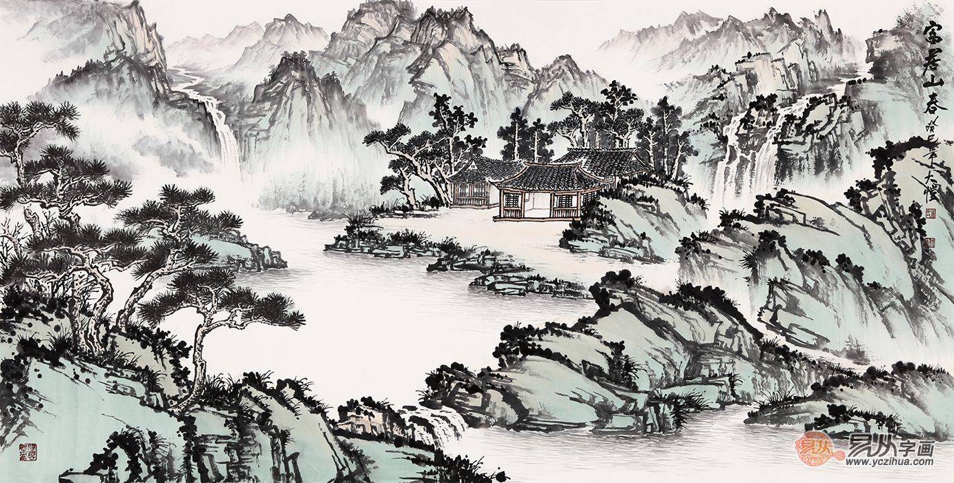 古代山水画代表的含义 d5529f55138b4fd9ad6571f9ce925d28.jpeg