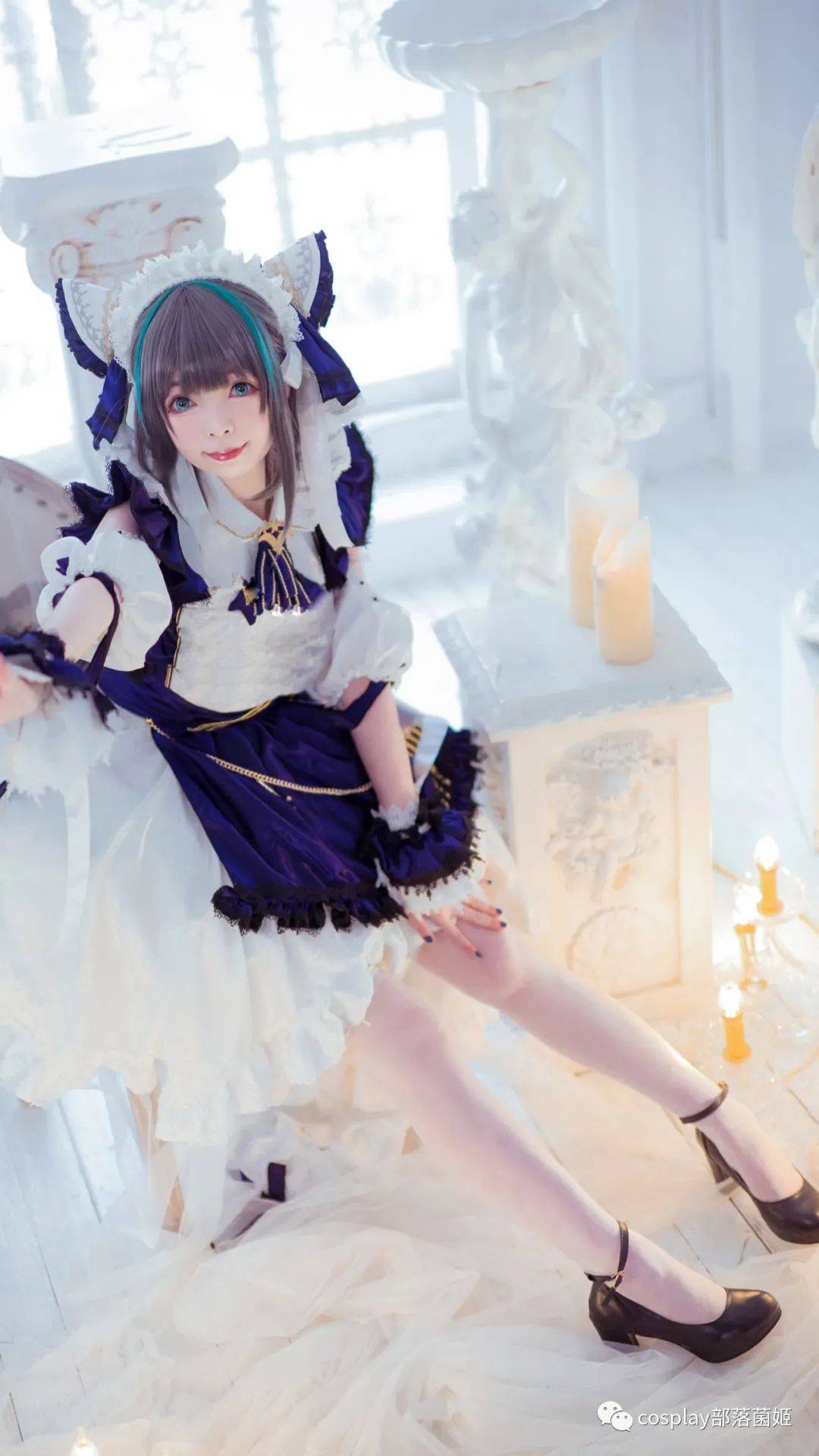 cos:碧蓝航线柴郡cos正片@糖君,猫猫真的太戳人了_sama_摄影_瘟神