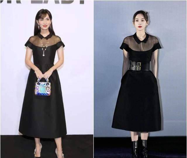 身材 明星撞衫修罗场：杨幂唐嫣连环撞，杨颖远看像礼仪小姐