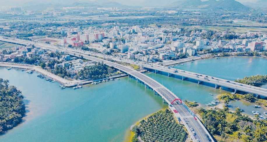 陵水土福湾至三亚海棠湾通道功能性通车_建设_旅游_环岛