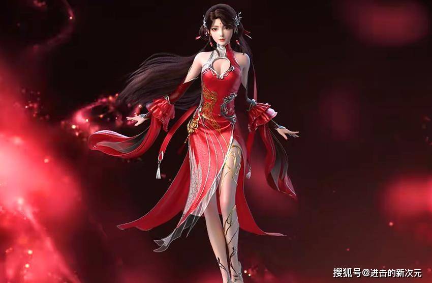 送祝福|石昊携仨老婆拜新年，官方提早曝光云曦火灵儿新建模，这也太美了