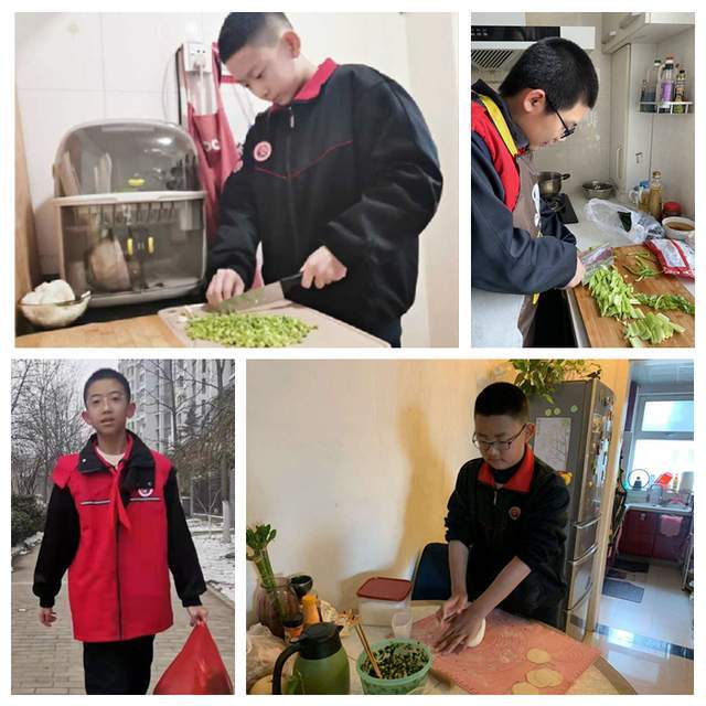 教育|“年的味道我知道”——44中学21级开展寒假“我当一天家”劳动教育实践活动