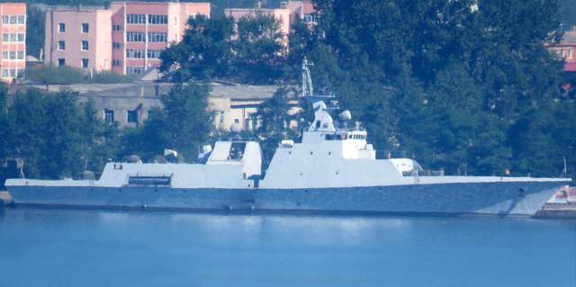 朝鲜最强战舰罗津级护卫舰