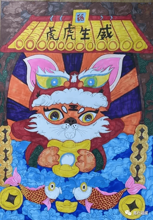 高森|离石区开展“赏年画 过大年”春节线上展览活动