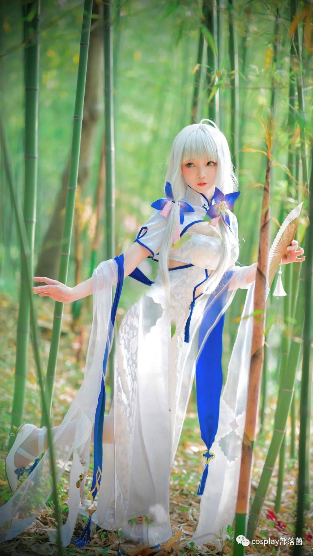 cos碧蓝航线光辉旗袍钟情春日