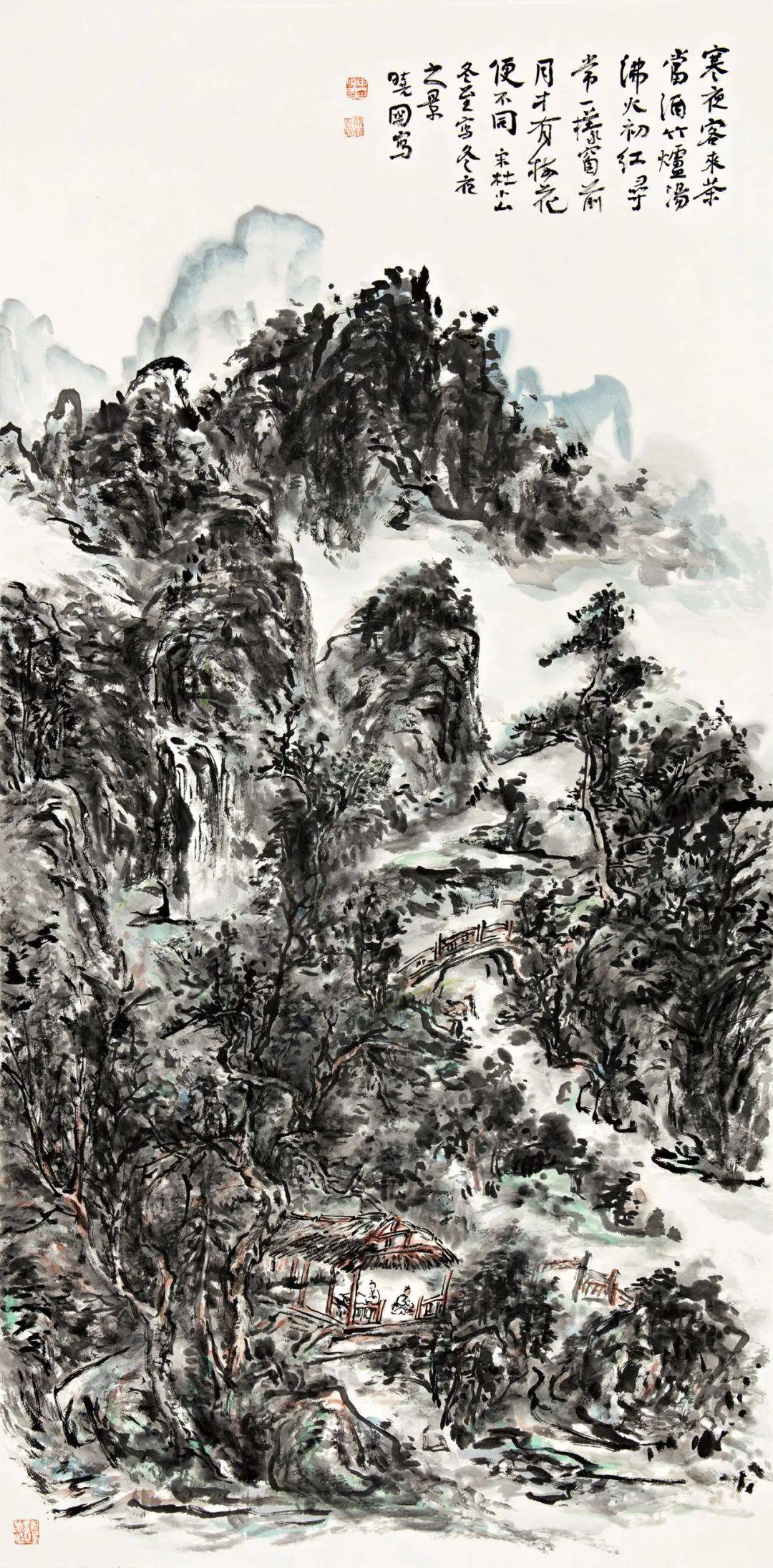 风格丨申晓国画瓷记