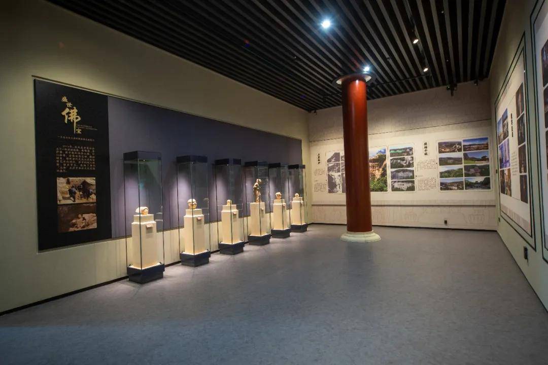 天龙山石窟博物馆图片