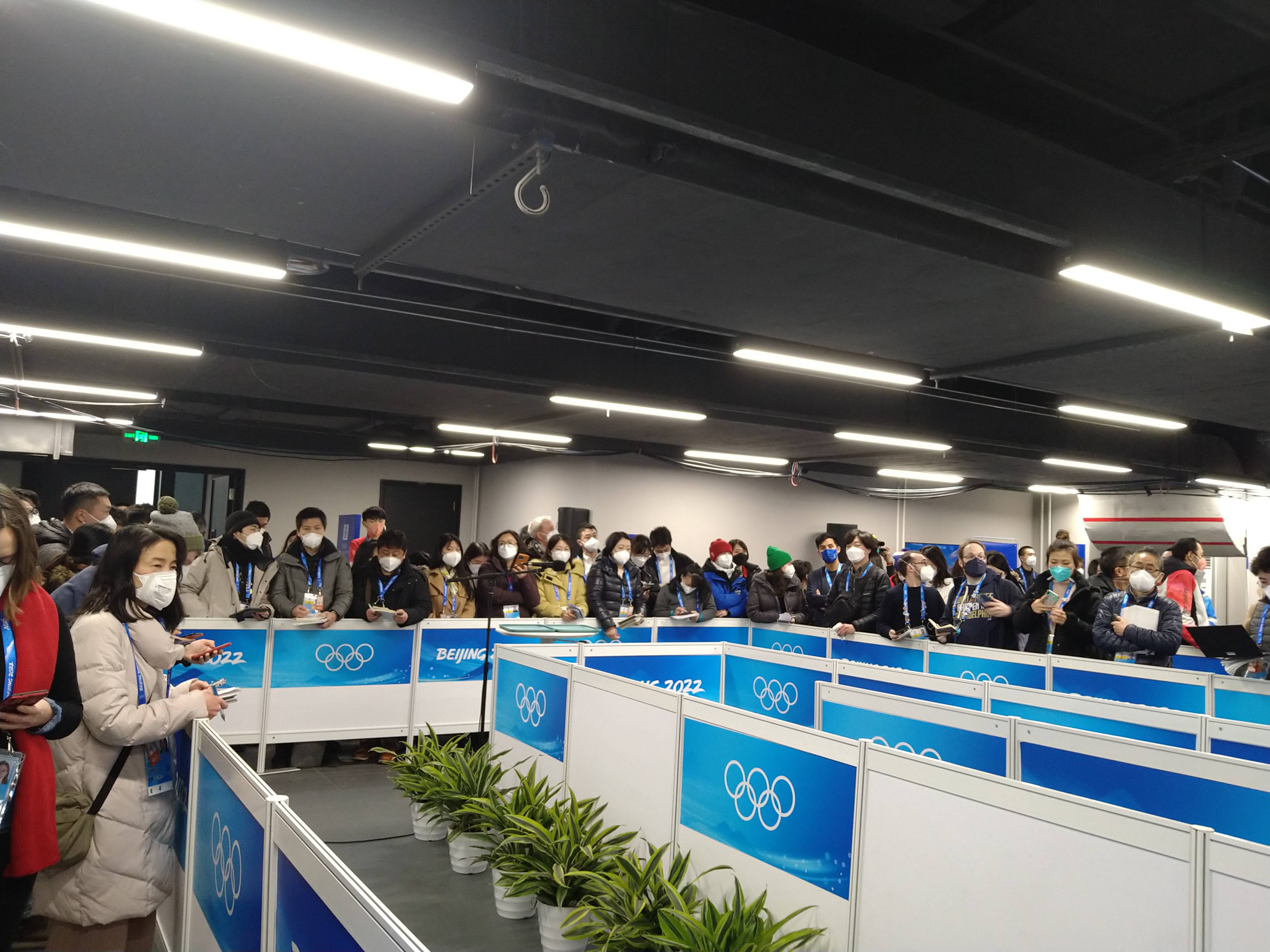 无论在花样滑冰还是其他项目,这都是在其他运动员身上看不到的场景