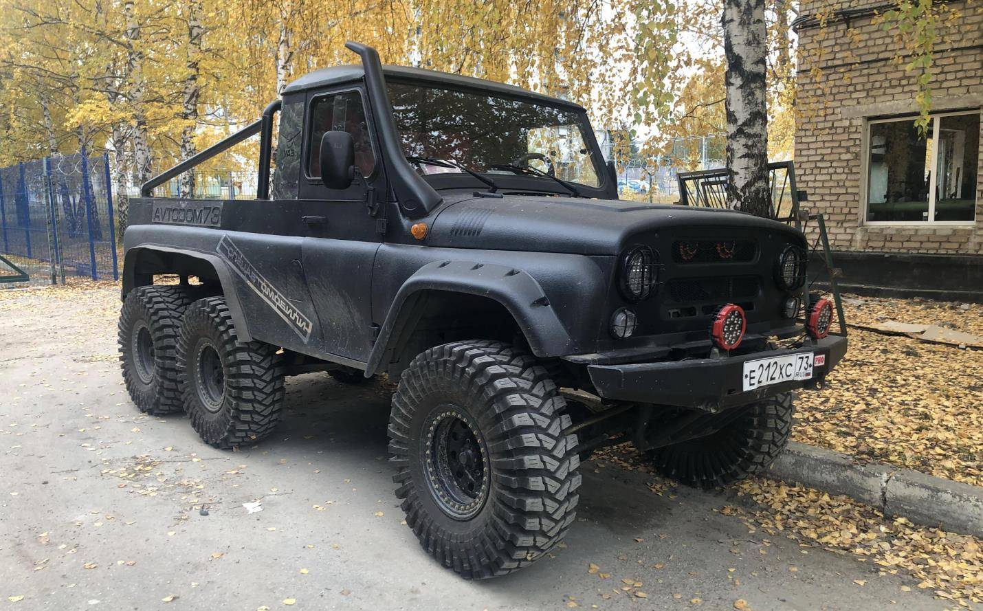 原创独家符合国六b标准的中国版uaz452评测全纪录之原厂篇