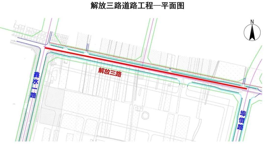 道路红线绿线示意图图片
