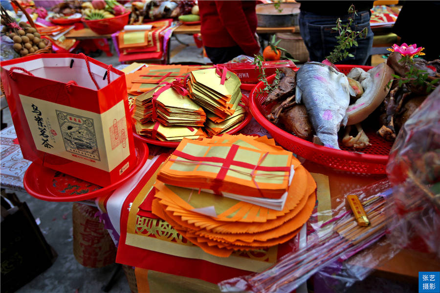 广东潮汕往年热闹营老爷,祭拜妈祖供品有多豪,场面盛大让人惊叹_头村