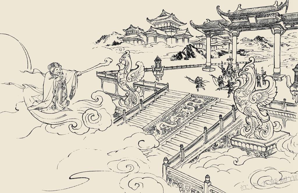 明代的土地宝卷已揭示答案_天宫_南天门_天王