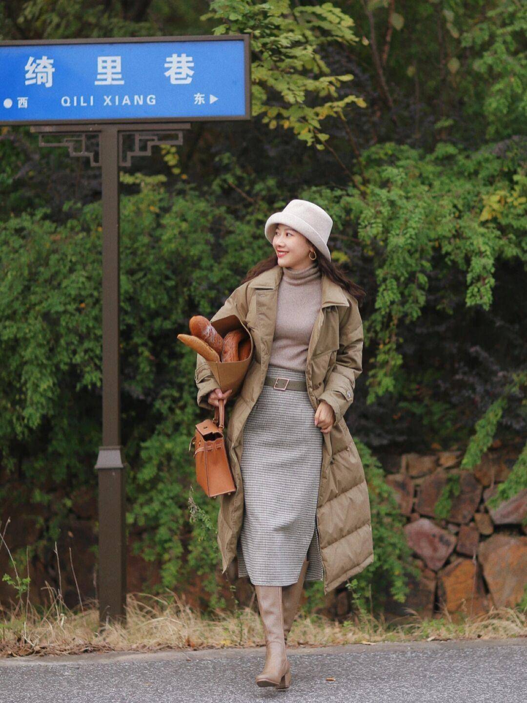 身材 兼顾风度和温度的羽绒服穿搭示范，时髦又显瘦，每一套都能照穿
