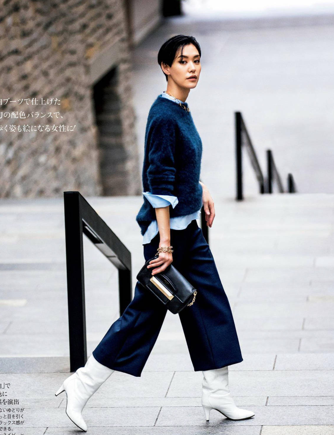 进行 没想到“日系叠穿”火了，兼具温度与风度