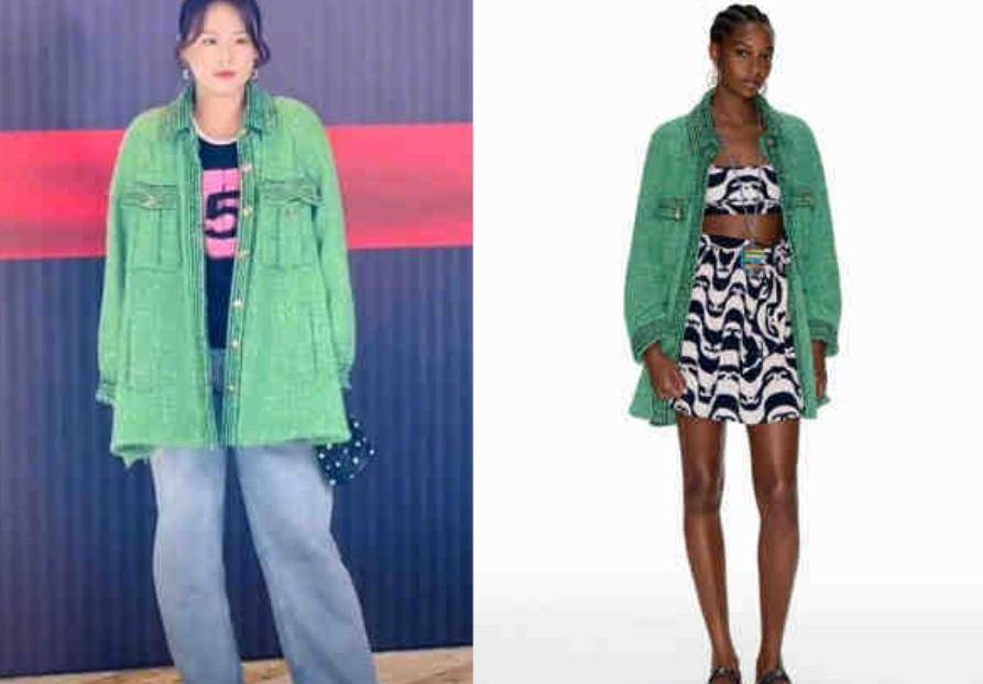 黑色 周迅穿6万的香奈儿现身节目，却显小肚腩身材，穿得贵反而翻车了