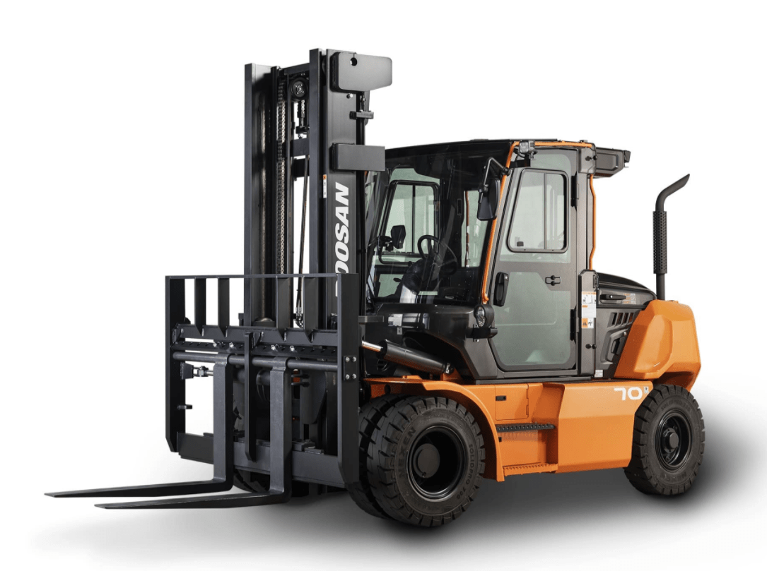 斗山推出超低排放重型叉车