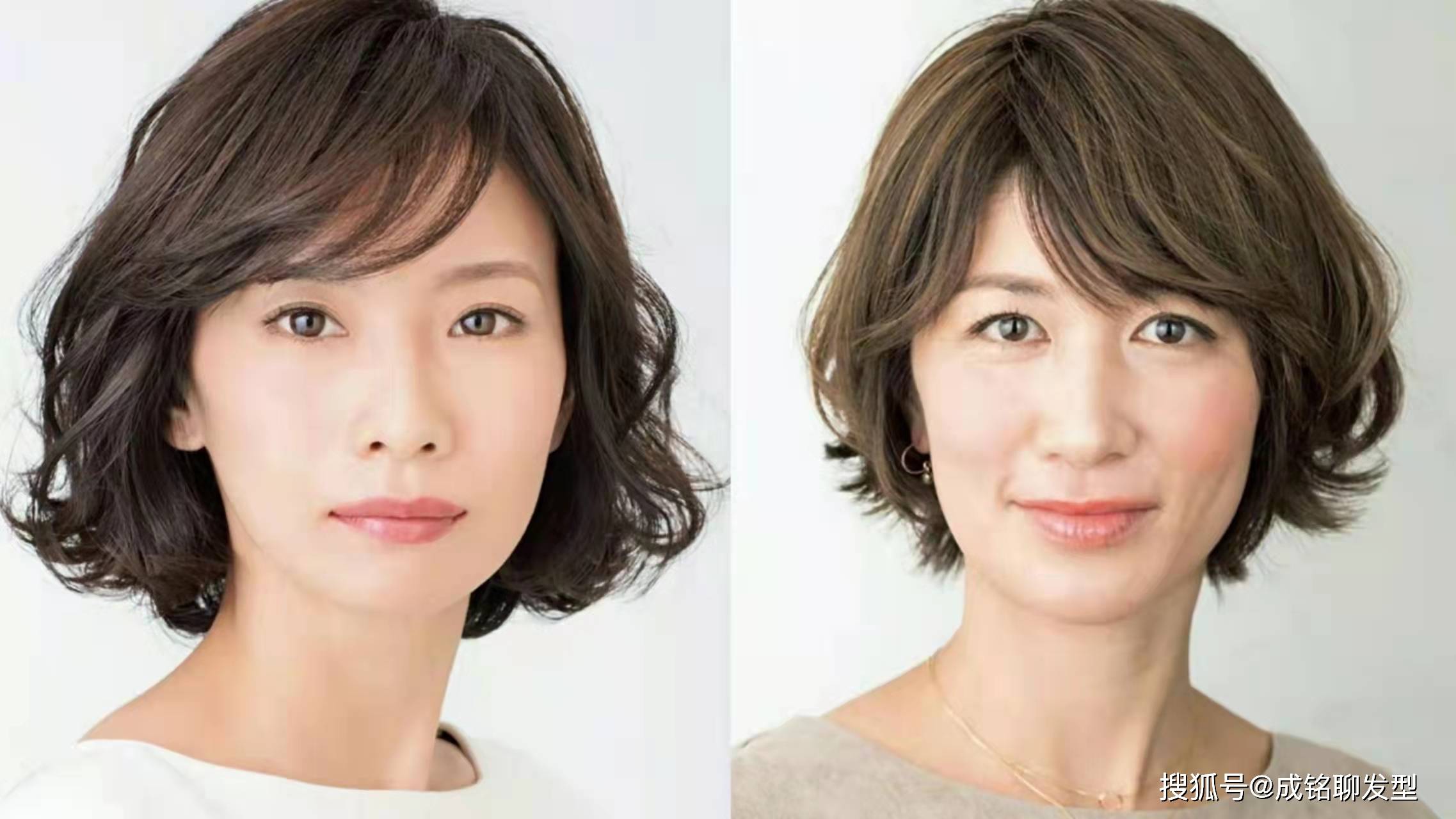 原创中老年人如何选择发型？发量和脸型决定效果，设计比选择更重要