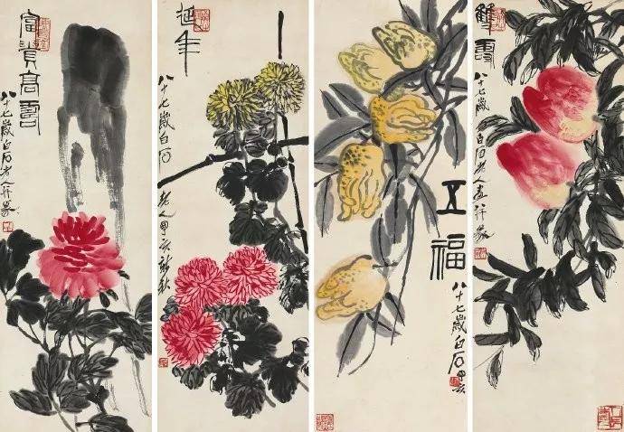 国画大师齐白石国画全集