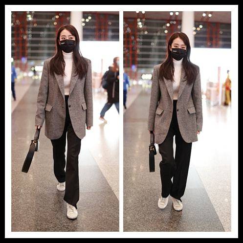 方法 张小斐的日常调配与众不同，在人群中好抢镜，让气质显得愈加的高级