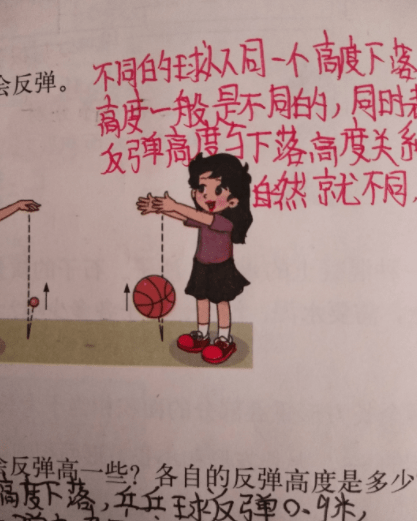 数学会变得越来越难,不过数学课本上有这么可爱的小学生,学生应该会