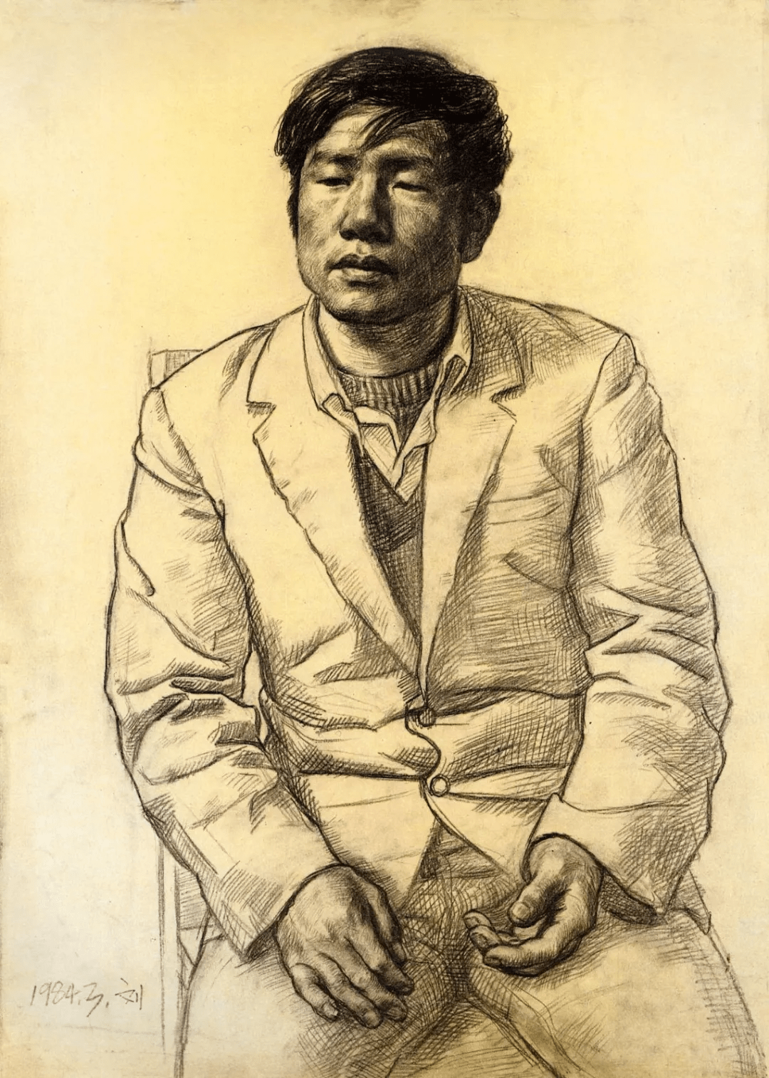 方法素描干货 | 人像冷知识及央美附中留校人像全集