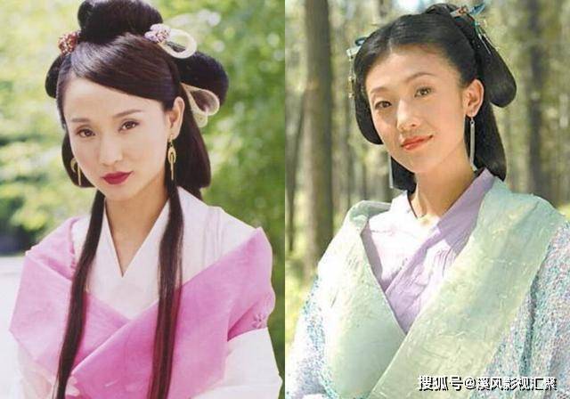 这个版本的两位宫主,颜值和于莉张瑞竹的相比,颜值和气质都逊色不少.