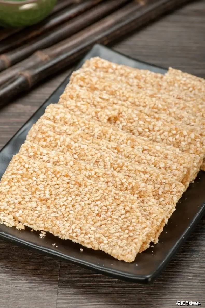 家乡美食百年历史名吃芮城麻片