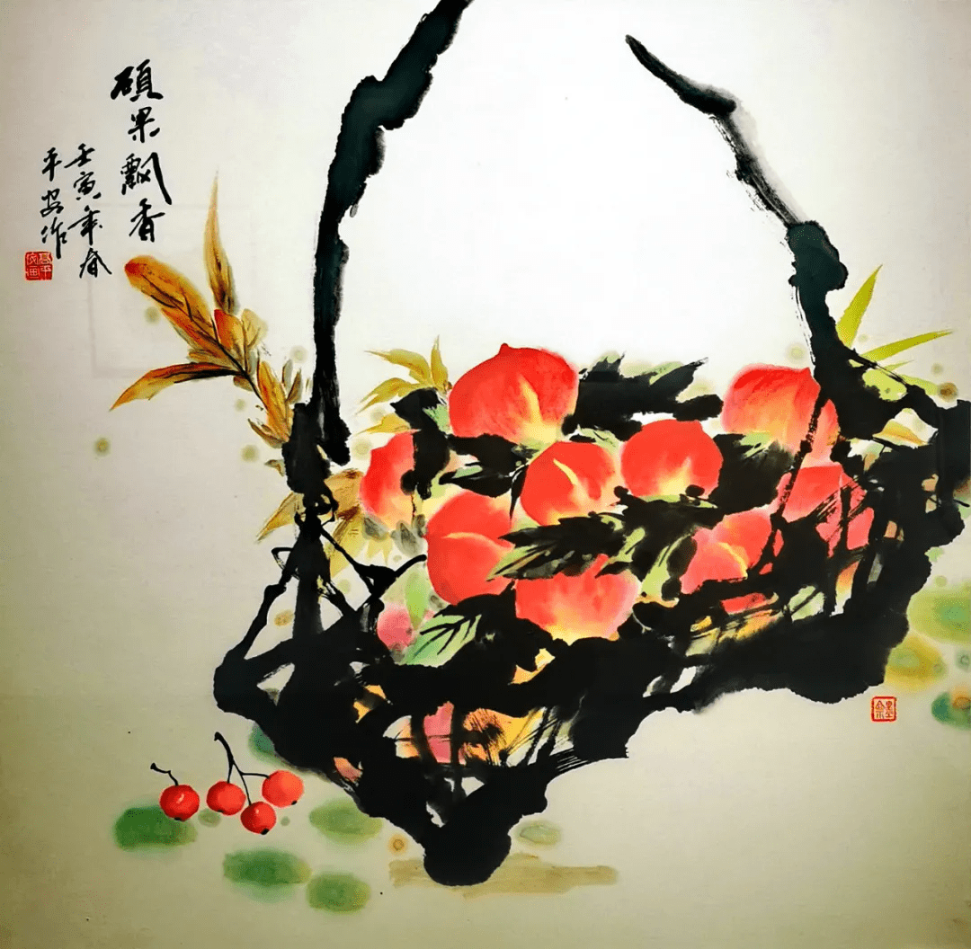 水墨画|溢彩吕梁丨 高平安水墨画作品在吕梁市群众艺术馆展出