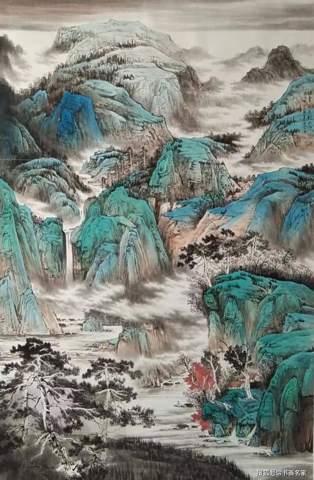 『艺术中国 』——特邀艺术家王鹤_绘画_清水_笔墨