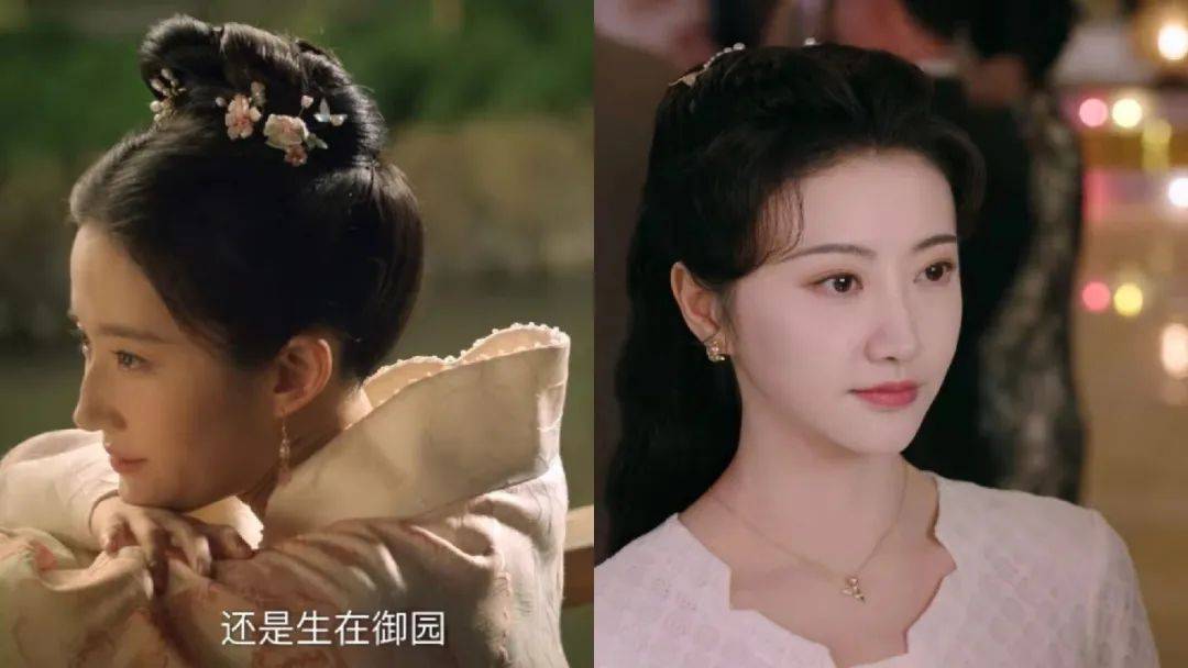 因为当淡颜女神遇上浓颜美人，谁更美？7组女星对比强烈