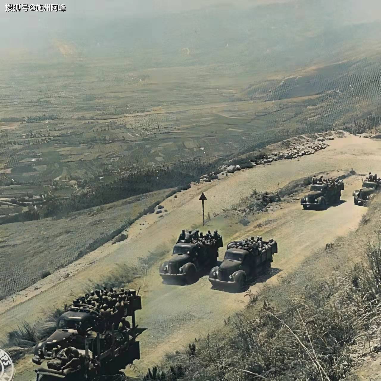中国远征军1944年在滇缅战场上拍摄的真实照片