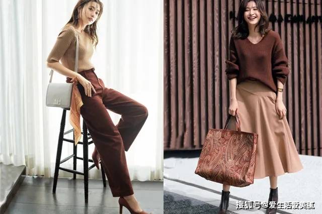 右图 嘉宜的小课堂|:说流行亮丽色,但经典米色还是稳赢,与7种基础色相配轻松高级