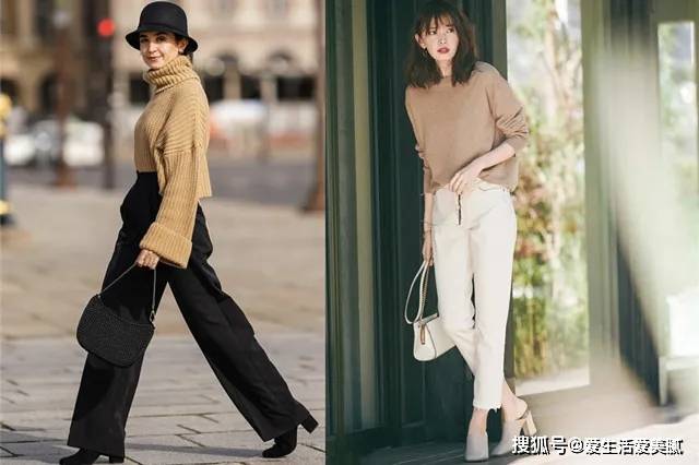 右图 嘉宜的小课堂|：说流行亮丽色，但经典米色还是稳赢，与7种基础色相配轻松高级