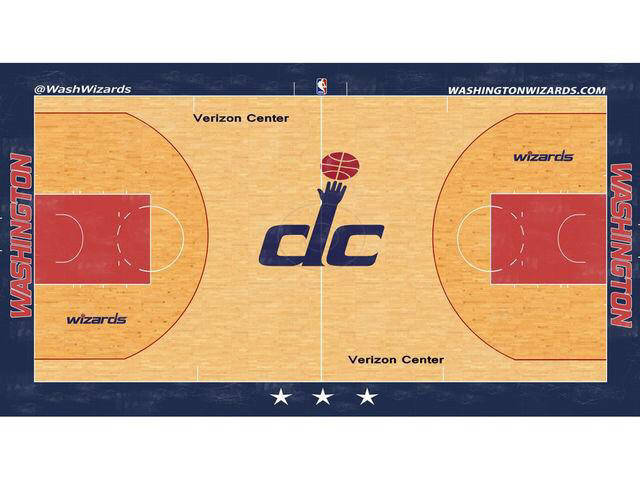 nba球队主场篮球地板彩漆的风格及实际运用(1)