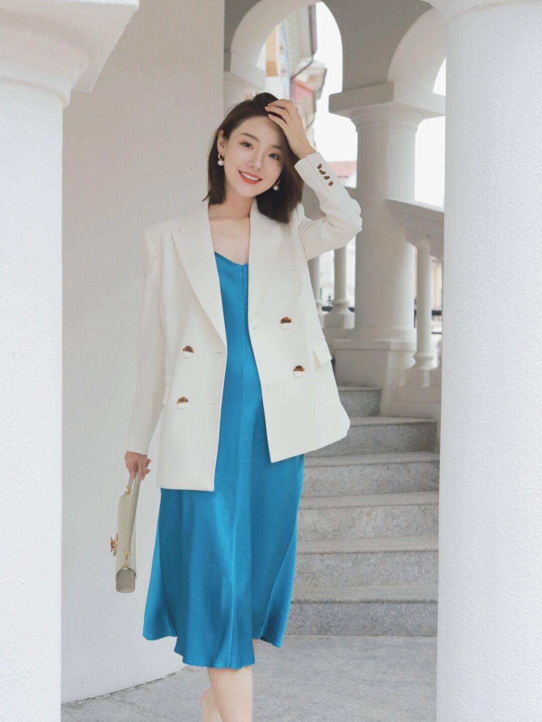 显得 黑白西装别乱穿,春天建议这样搭配,轻松打造非凡魅力