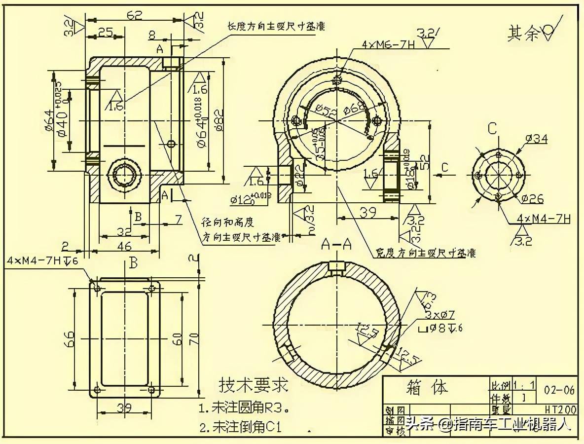 98k图纸 零件图图片