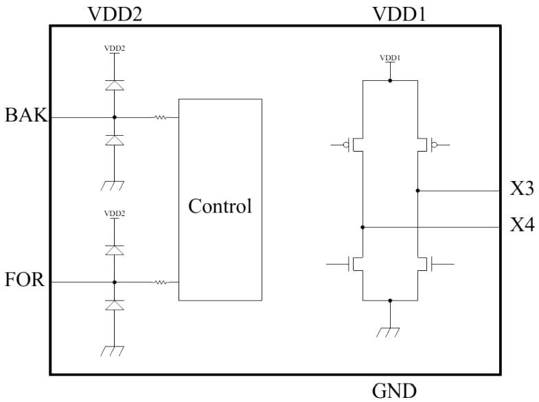 国芯思辰中微爱芯l9110s电子锁驱动模块