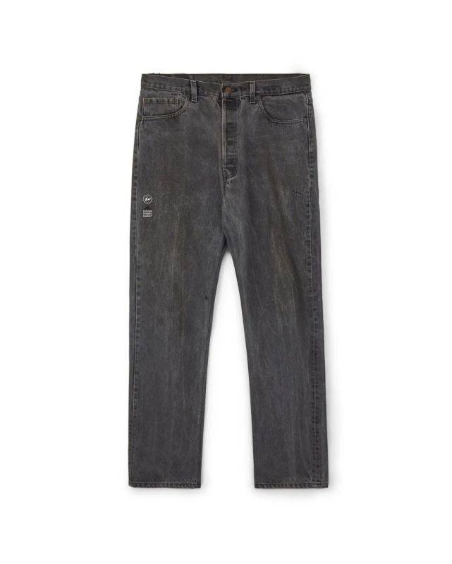 信息 黑闪电！藤原浩 x Levi's三方联名501牛仔裤曝光，明天发售！