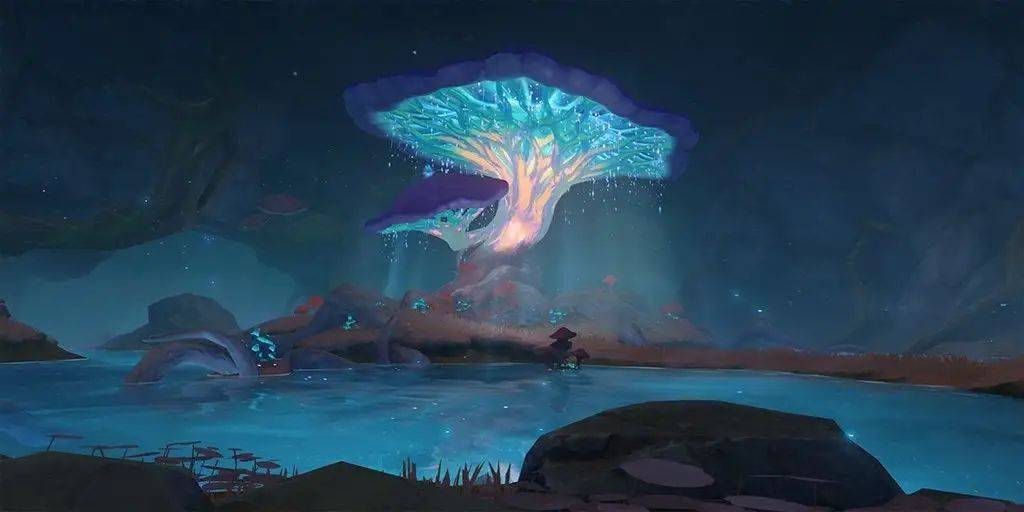 在海外的一位大佬玩家大致评估了下层岩巨渊的深度概念,雪山顶的寒天