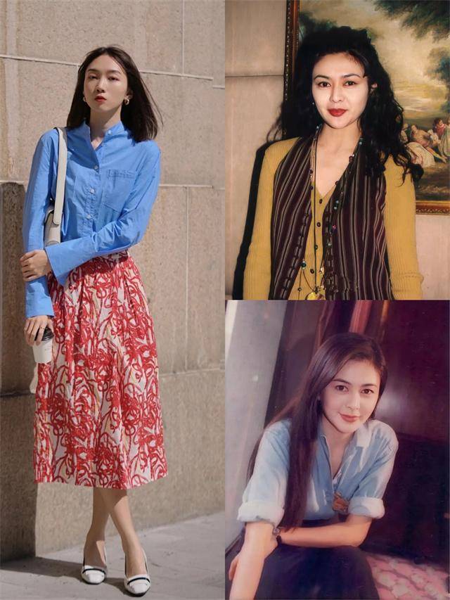 原创看了关之琳的春装穿搭我发现时尚再来一次你穿衣也不如她潮