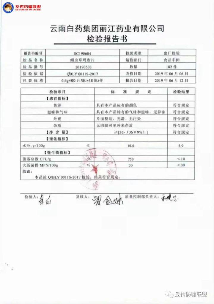 云南白药云咖新零售“蛹虫草玛咖片”与澜庭集有染?(图10)
