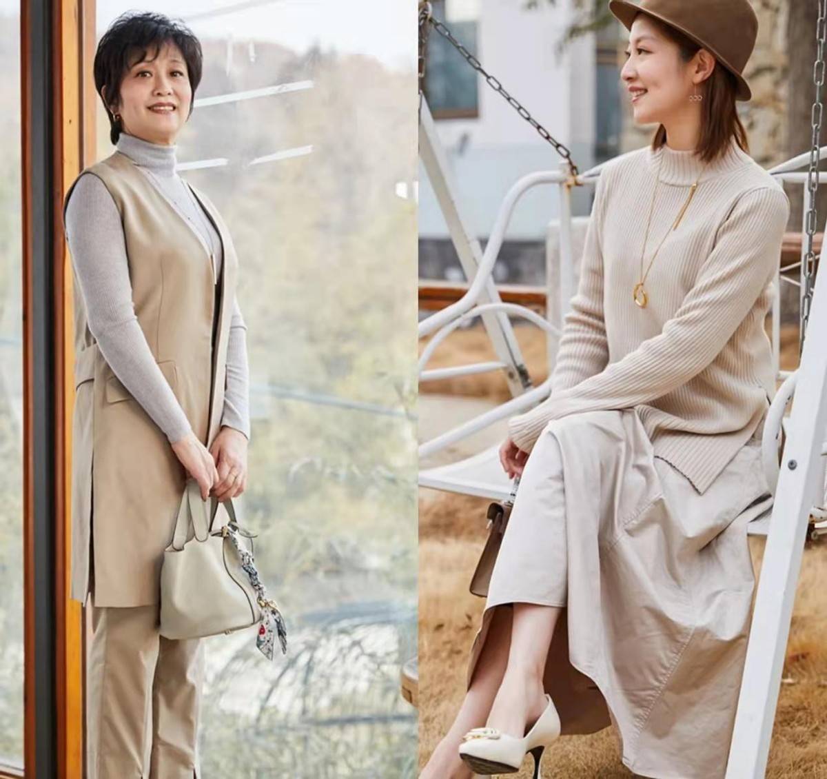 颜色 上了年纪的微胖女人，早春建议多穿这些“讨喜色”，减龄又有格调