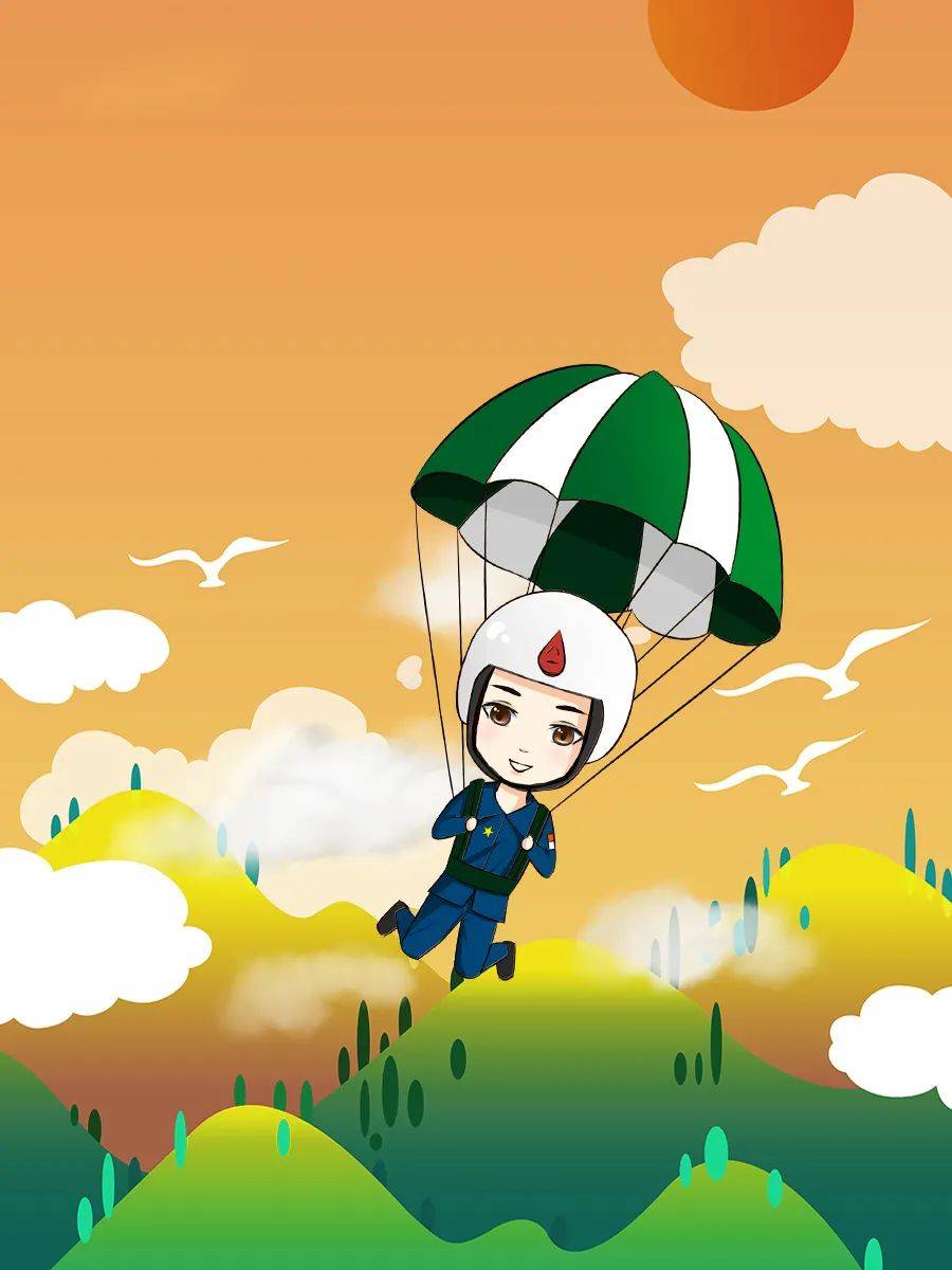 1961年,空降兵部队组建后,马旭迎来了她的人生转折.