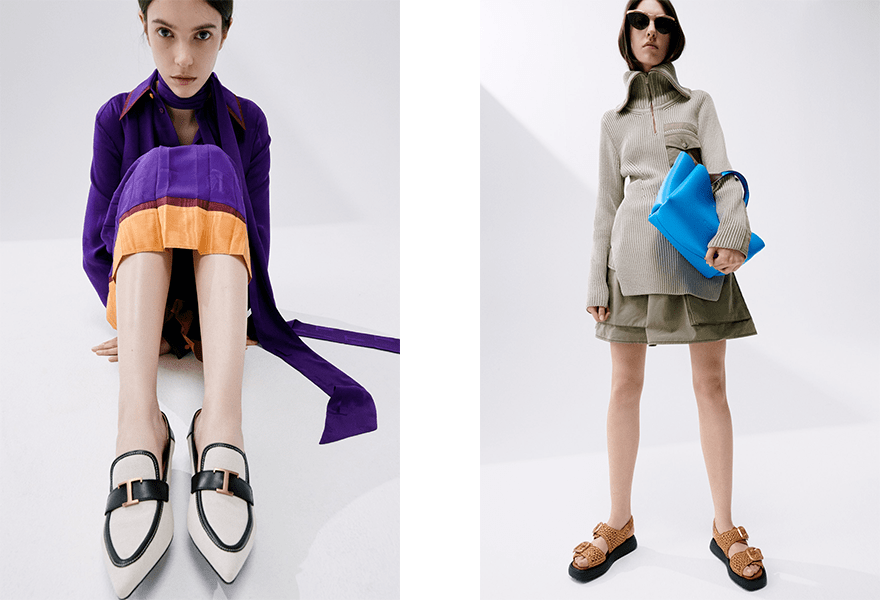 系列 Tod’s 2022度假系列，古怪的时尚，即兴元素与中产阶级运动装