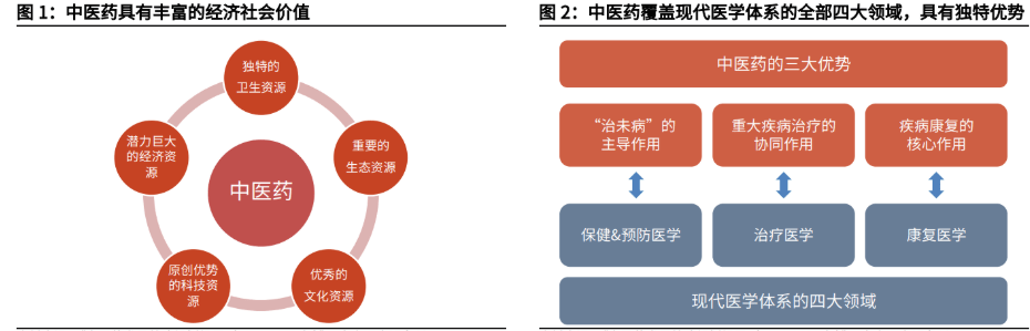 具有辨证施治,多靶点干预治疗的独有优势,因其"简便验廉,中医药成为