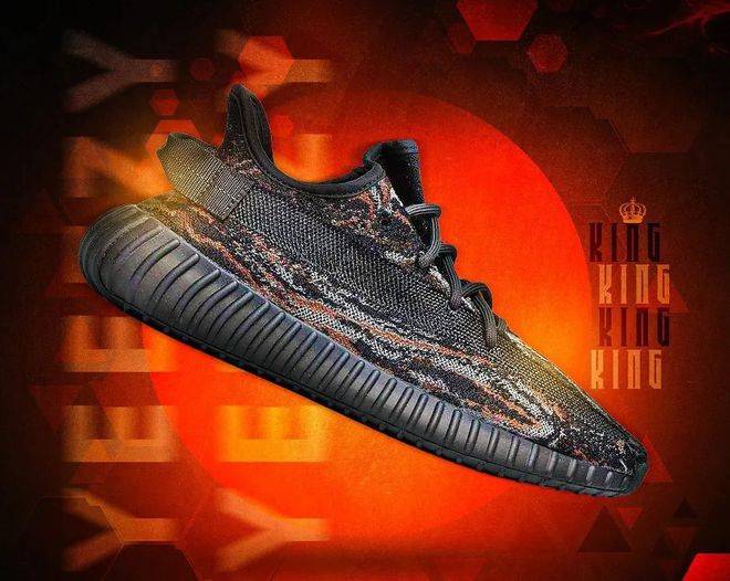 图案黑椰子yyds！Yeezy 350「黑虎纹」限定发售，明天正式开抢！