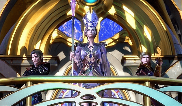 原创斗罗大陆教皇比比东再次回归野心愈发膨胀身材也愈发迷人