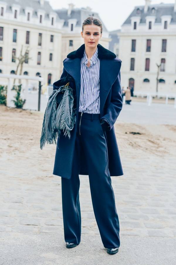 宽度 腿粗穿阔腿裤好看吗 夏季腿粗穿什么裤子街拍